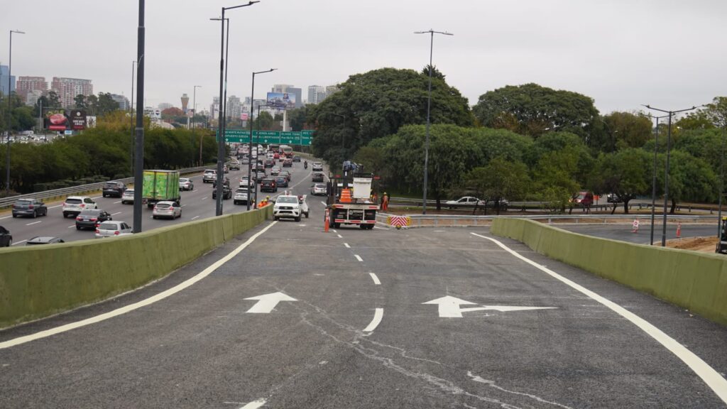 Abrió el puente Labruna ampliado: ahora tiene dos carriles por sentido y reordena el tránsito en Núñez