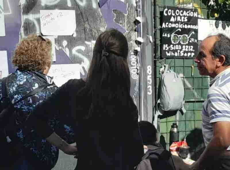 Balvanera: jornada de vecinos para pedir la plaza en Perón y Ayacucho