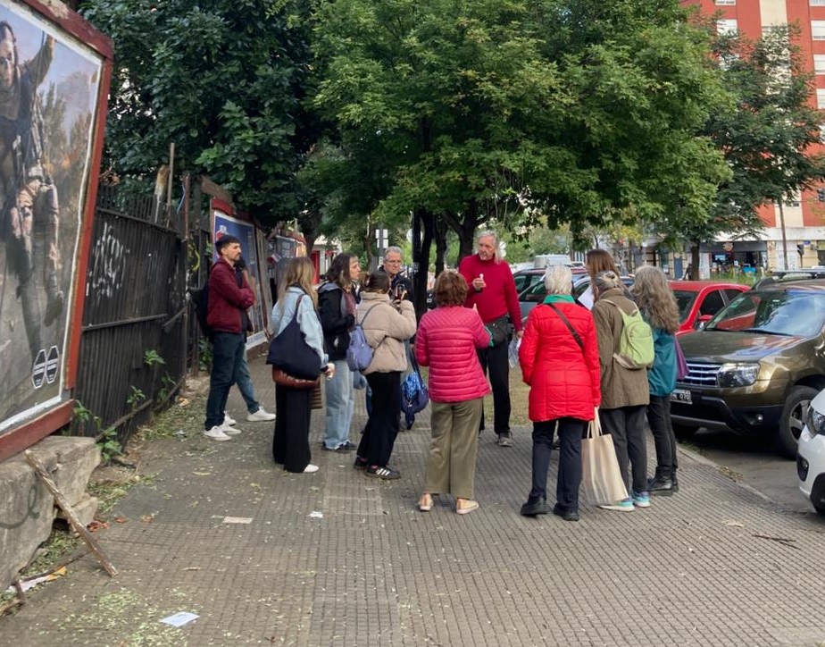 Vecinos de Saavedra reclamaron ante representantes de la Legislatura por el Parque Goyeneche