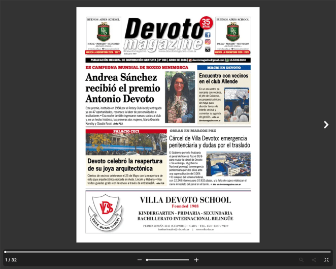 La edición palel junio 2026, para leerla desde cualquier dispositivo