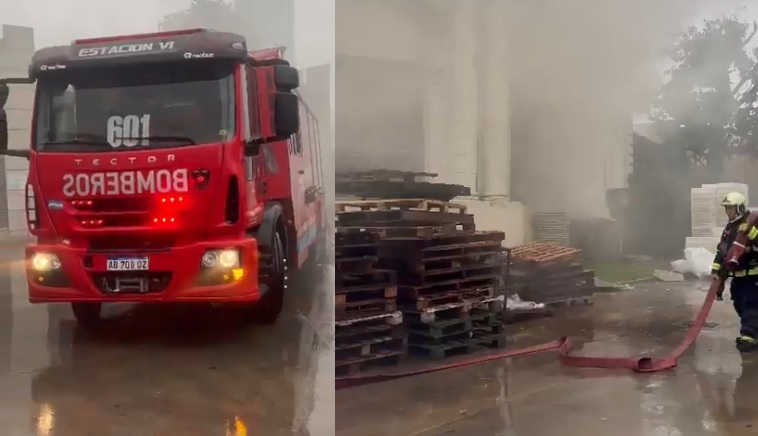 Incendio en un restaurante del predio de La Rural: evacuaron a los asistentes y hubo cinco personas asistidas