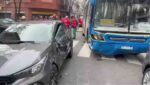 Diecinueve heridos producto de un choque entre un colectivo y un auto