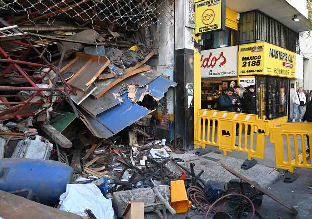 Ratifican la clausura de inmuebles desalojados en Balvanera por riesgo estructural