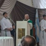 El padre Horacio Fasce, un emblema de Domselaar