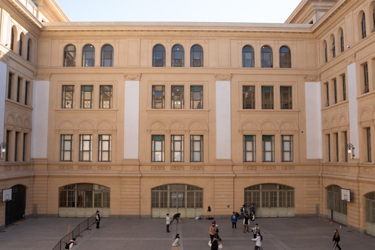 Avanza la restauración del histórico teatro del Instituto Bernasconi, una joya del patrimonio educativo porteño