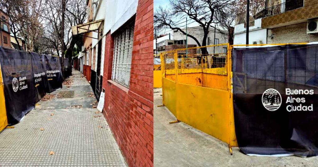Vecinos de Parque Chas denuncian ola de robos facilitada por las obras del pluvial