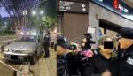 San Nicolás: chocó contra una estructura del Metrobús, rechazó el control de alcoholemia y terminó detenido