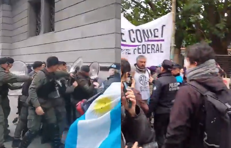 Jubilados marcharon al Congreso y científicos se movilizaron al Polo Científico de Palermo