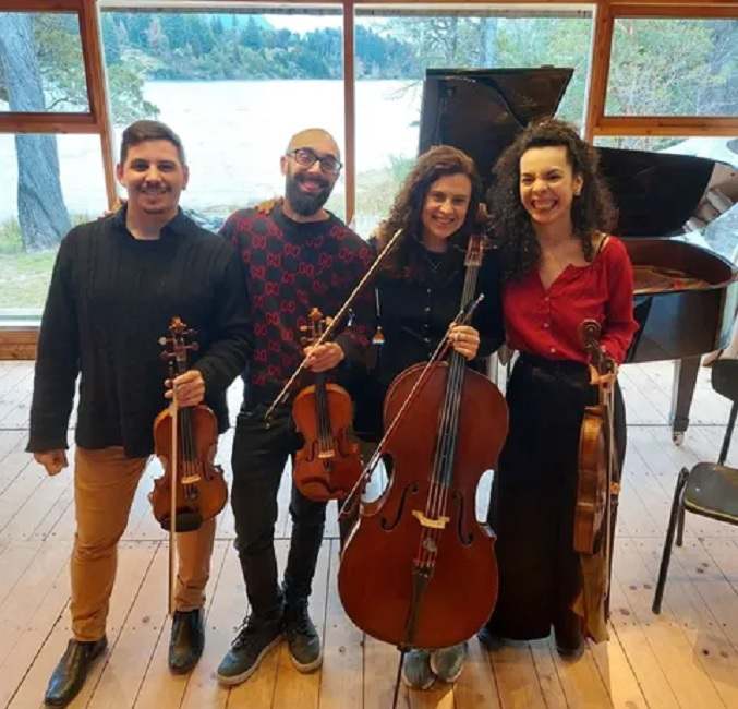 Cuarteto Boedo toca gratis en la Biblioteca Nacional con música argentina y mexicana
