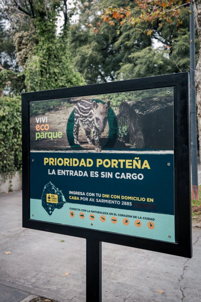Jorge Macri reafirmó la “prioridad porteña” en el Ecoparque de Palermo: “No residentes pagan”