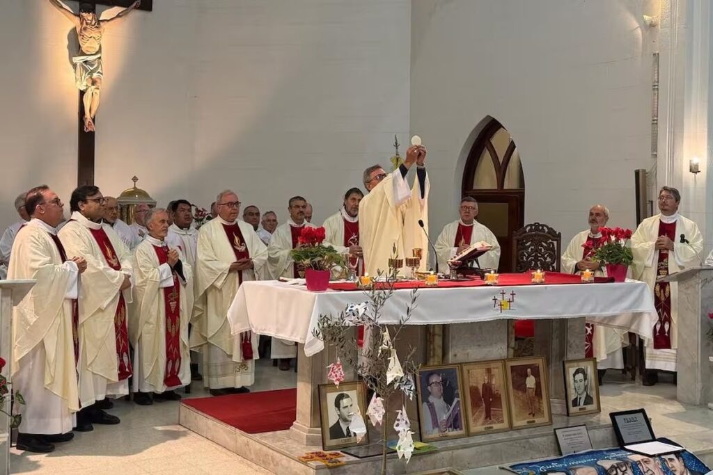 50 años de la Masacre de San Patricio: misa de García Cuerva y proyección del documental