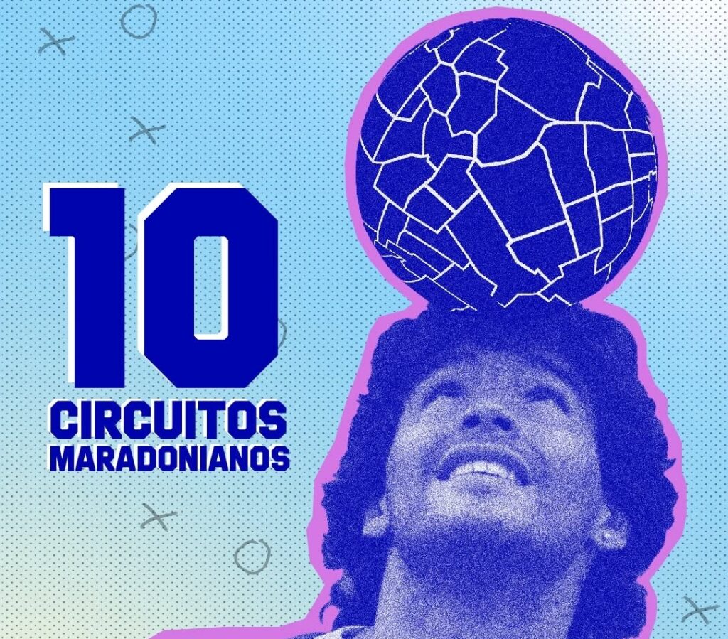 Se viene “Circuitos Maradonianos”, un recorrido cultural gratuito por barrios de Buenos Aires