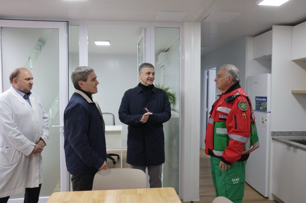 El SAME sumó una nueva base operativa en Liniers para reforzar la atención de emergencias