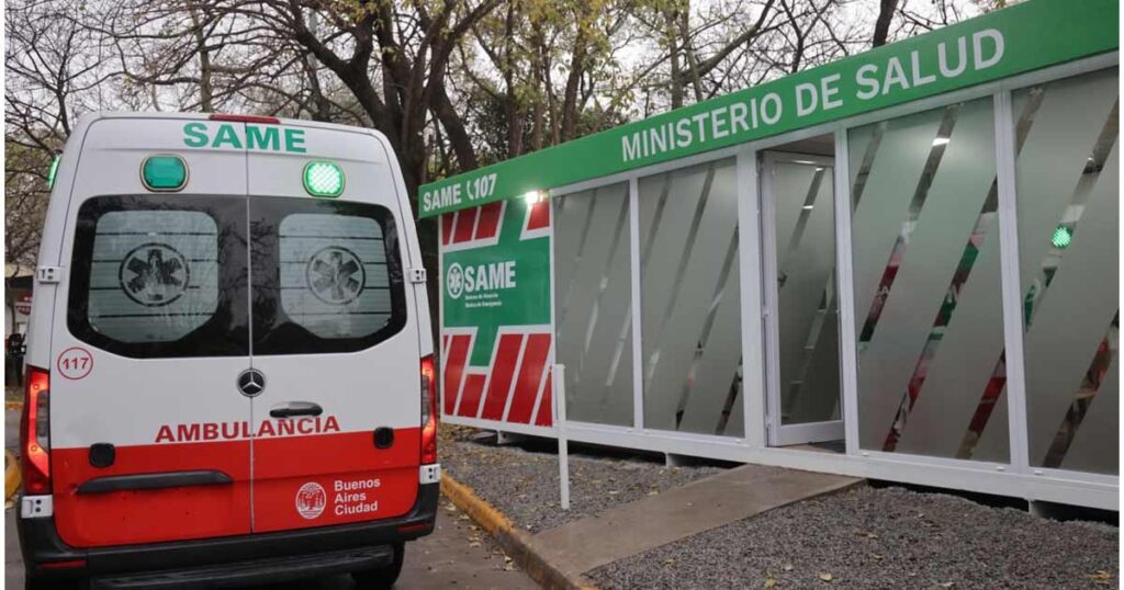 La Ciudad fortalece la red del SAME con una nueva base estratégica para emergencias en Liniers