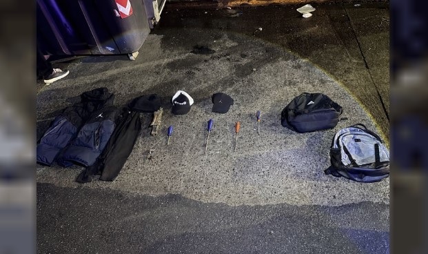 Tres “hombres araña” fueron detenidos tras intentar robar un departamento en Villa Urquiza