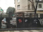 A casi dos meses de los vallados, continúan las restricciones de tránsito por el edificio con riesgo de derrumbe en Sarmiento y Jean Jaurés