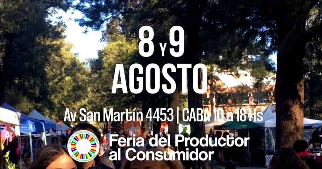 Feria del Productor al Consumidor de agosto en la Facultad de Agronomía para ganarle al invierno en comunidad