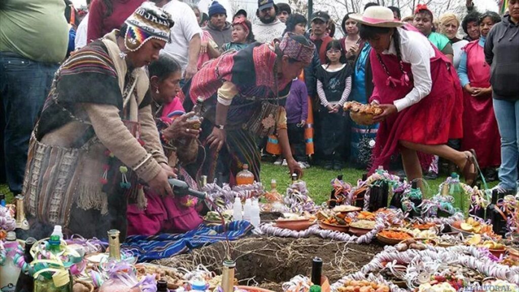 La Pachamama se celebra en Mataderos