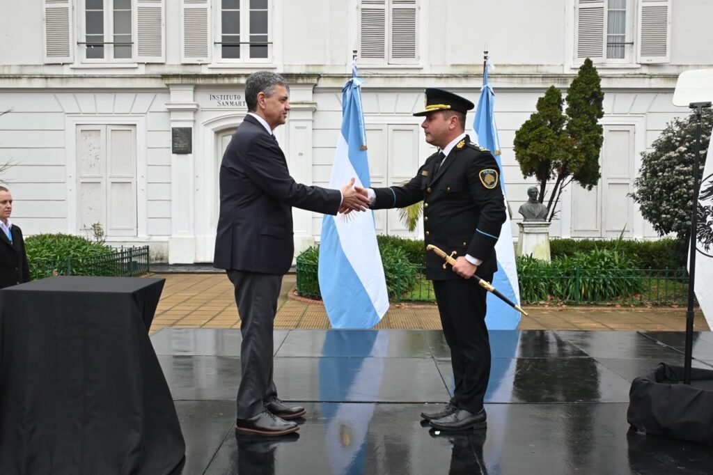Jorge Macri encabezó un reconocimiento a comisarios generales y reafirmó la política de seguridad de la Ciudad
